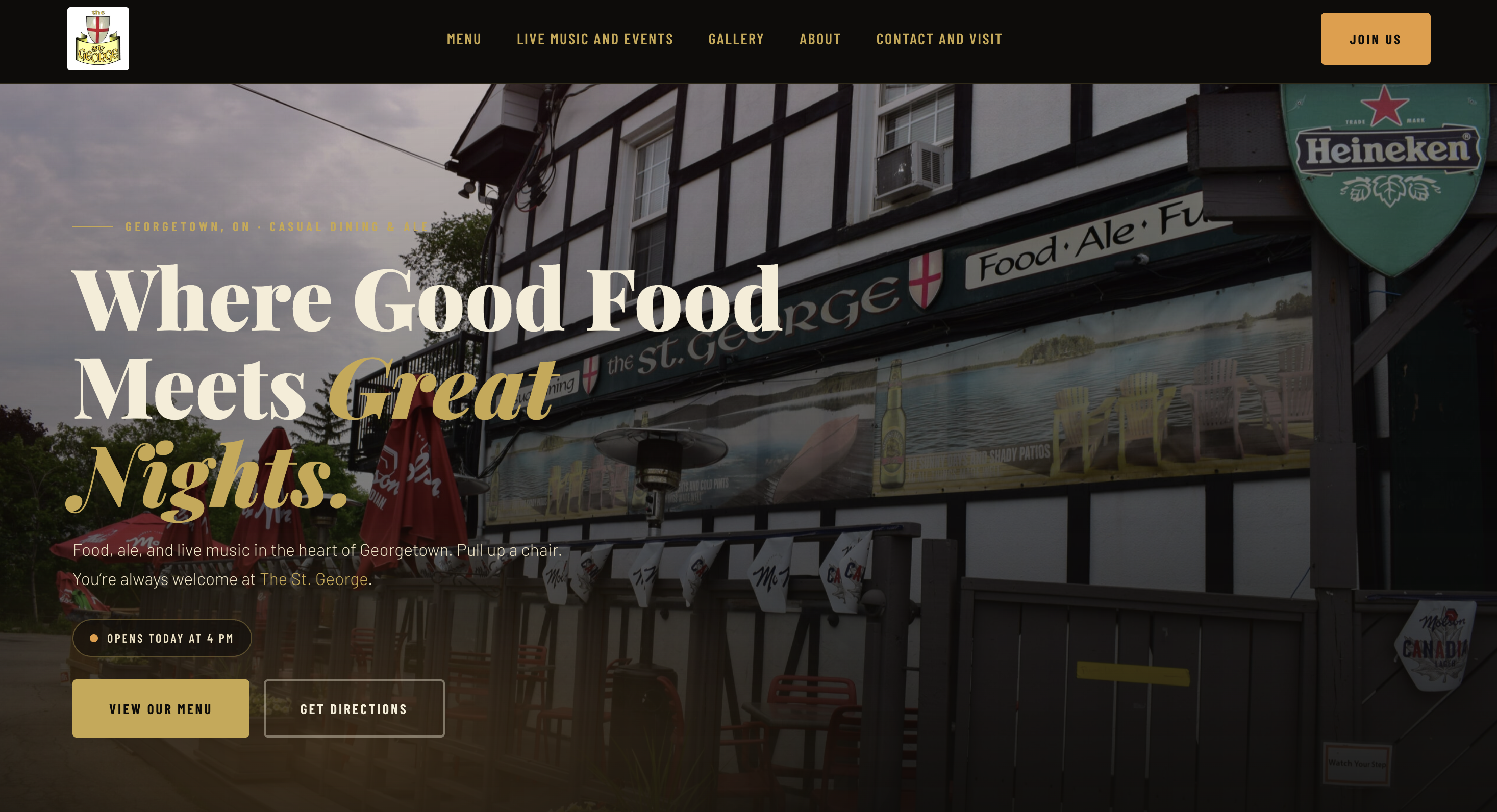 The St. George website