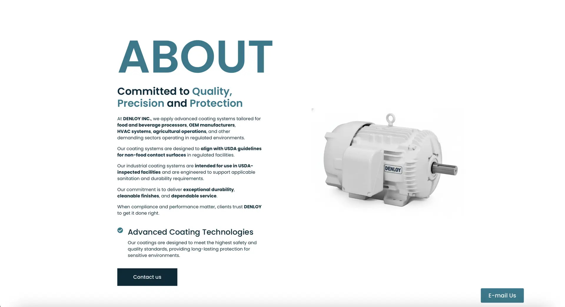 DENLOY INC screenshot 2