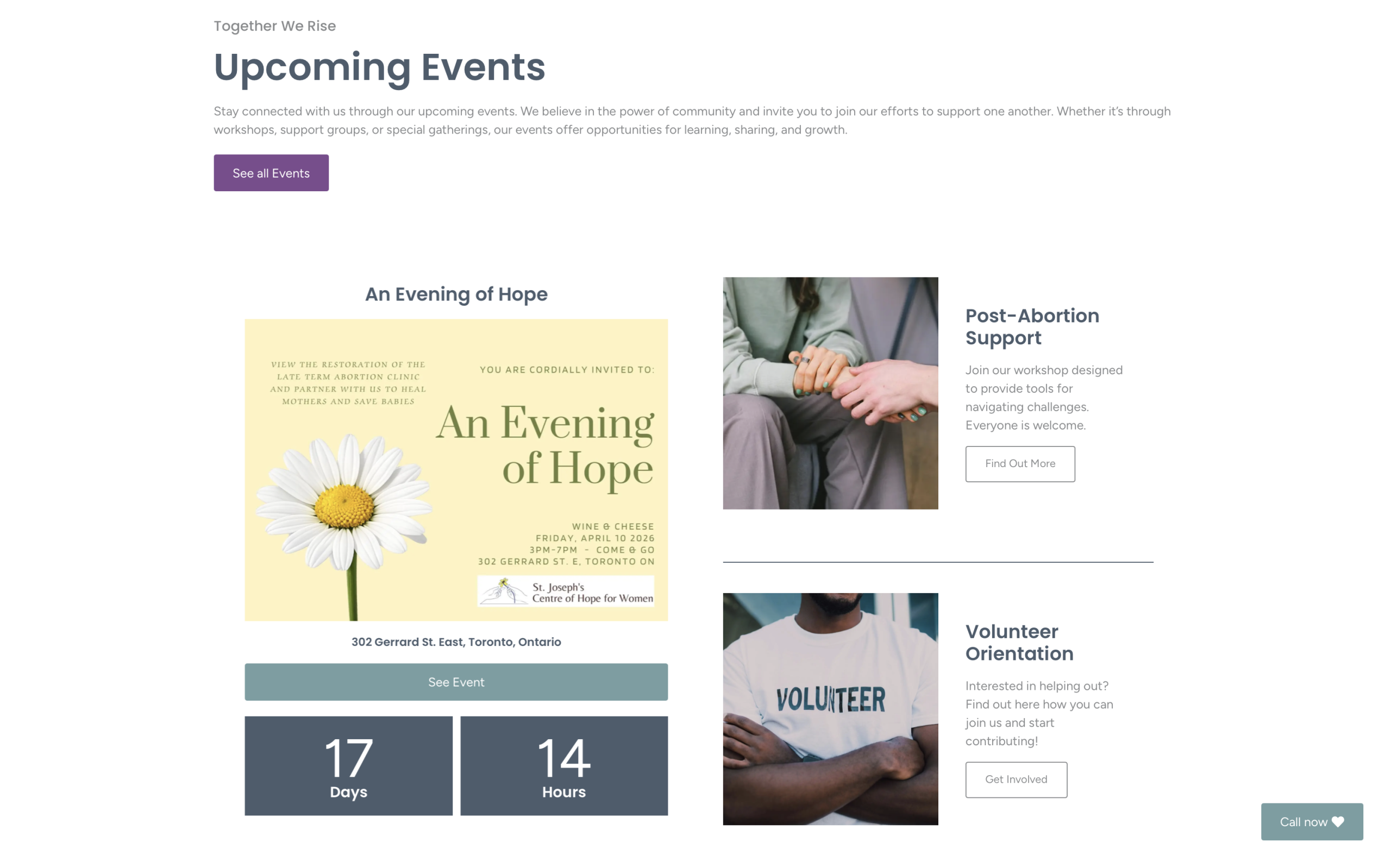 Saint Joseph's Centre of Hope for Women screenshot 2