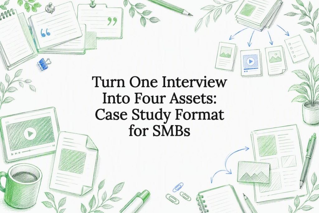 Decorative case study asset title card
