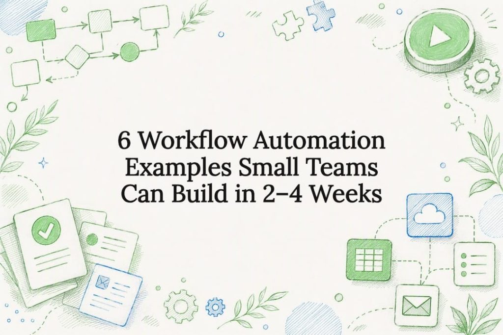 Workflow automation title card illustration