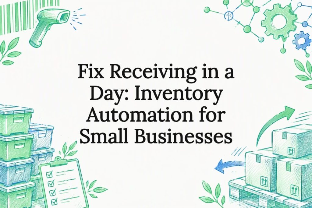 Decorative inventory automation title card