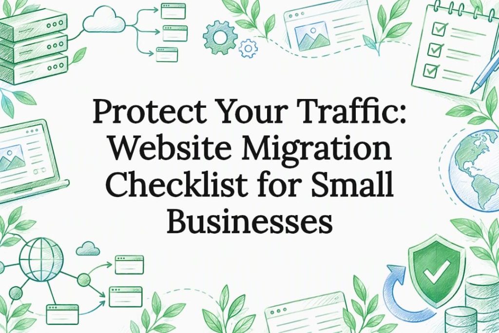 Website migration checklist title card