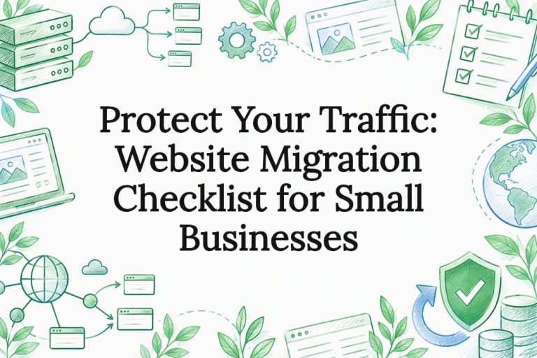 Website migration checklist title card
